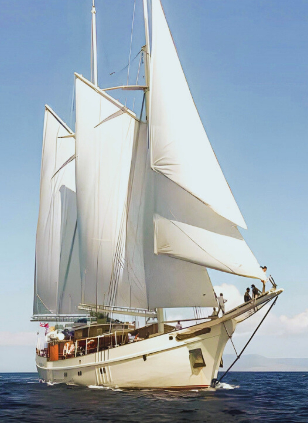 Traditional Pinisi Ship